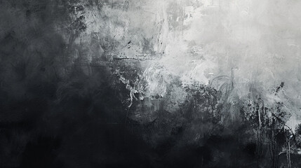 Charcoal Gray and White grunge banner background. PowerPoint and Business background.