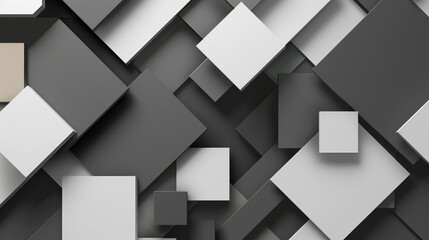 Obraz premium Charcoal Gray and White abstract background vector presentation design. PowerPoint and Business background.
