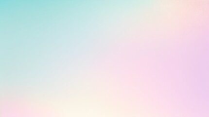 A softly lit pastel background with a gradient texture, evoking a sense of calmness and tranquility. - obrazy, fototapety, plakaty