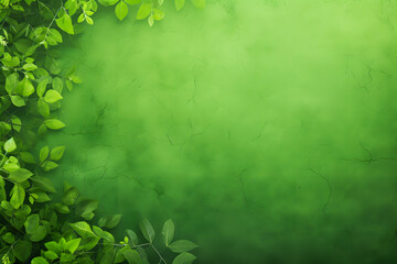 blank background with Fresh Green vibrant shade of green - obrazy, fototapety, plakaty
