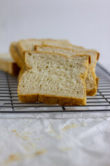 Whole Wheat Bread Slices