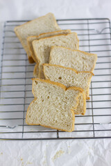 Whole Wheat Bread Slices