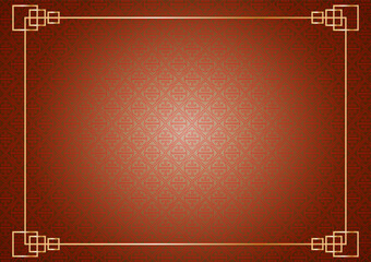 Vintage traditional Chinese style design background template for banner, cover and landing page.