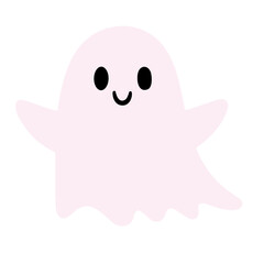  cute funny happy ghosts vector
