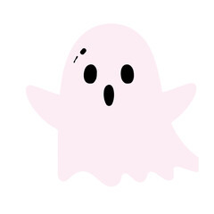  cute funny happy ghosts vector