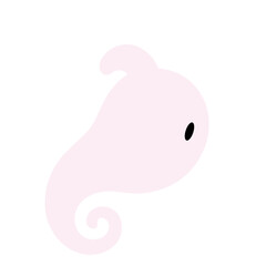  cute funny happy ghosts vector