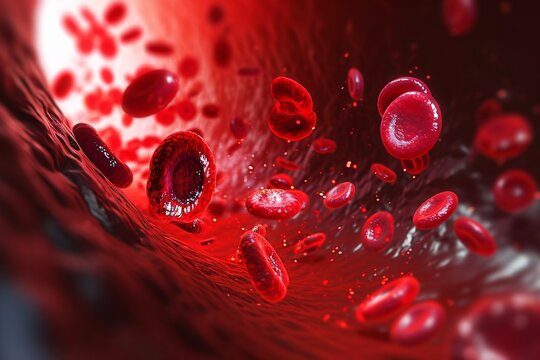 Blood Cells in Motion Generative AI