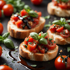 Tomato Basil Bruschetta - A Fresh and Tangy Italian Delight