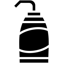 Lotion vector icon illustration of Spa iconset.