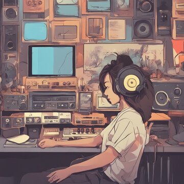 Abstract Journey: Lo-fi Remixes and Jazzy Downtempo Beats