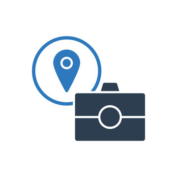 Photography Location Icon - Address Icon