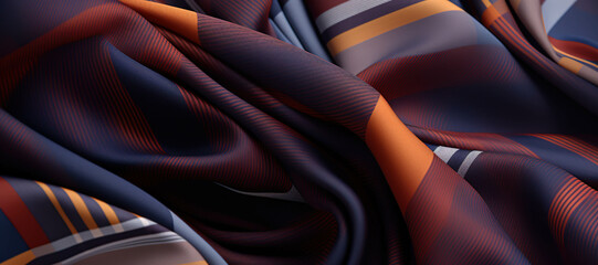 colorful wave cloth, pattern 3 - obrazy, fototapety, plakaty