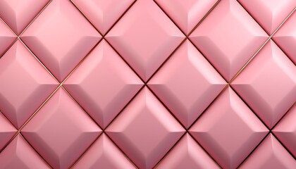 3D wallpaper of 3D tiles soft geometry form