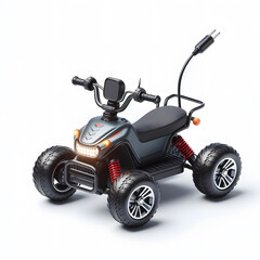 Charge Up the Fun: Electric Mini Quad Bike with Digital Display for Young Riders