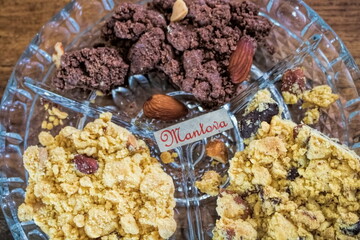 traditionelle sbrisolona aus mantua