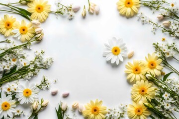 spring flowers background