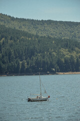 boat on the sea