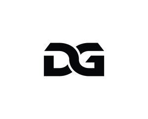 DG Logo design vector template