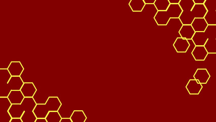 Simple background with hexagonal pattern | elegant background hexagon