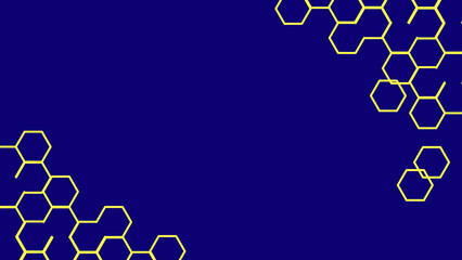 Simple background with hexagonal pattern | elegant background hexagon