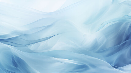 Pale blue abstract background with gentle wave textures - obrazy, fototapety, plakaty