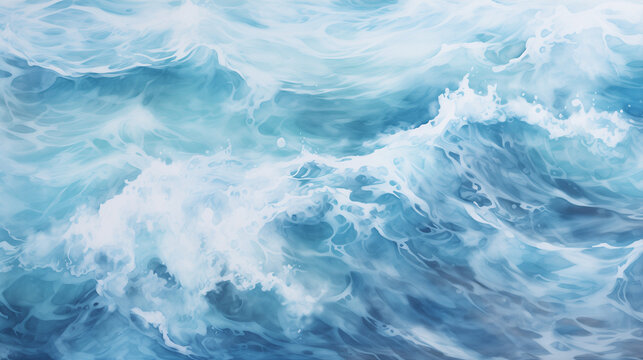 sea water texture, Ai generated image