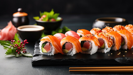 Sakura Flavors - Japanese Food Harmony in Nature's Embrace