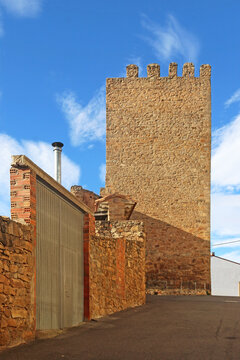 Tower of the Rollo in Agreda, Spain