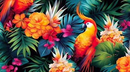 Tropical Glow painting
