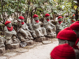 Statues Japon Itsukushima miyajima