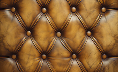 Gold leather upholstery