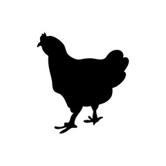 chicken silhouette