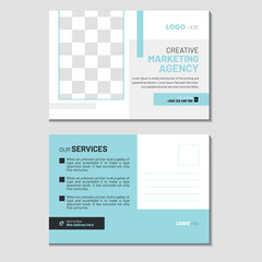 Corporate Post Card Design Templats