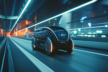 Fototapeta premium Autonomous Driving