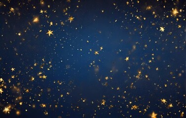 starry night sky background, star and particles background 