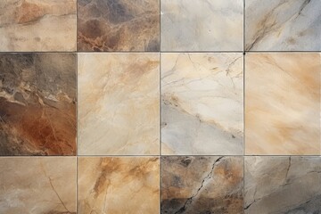 Italian marble wall tiles, set of squares, stone wall, natural background, backdrop, texture.