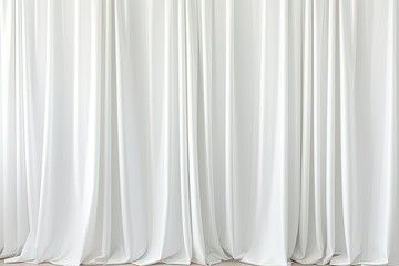  with white curtains