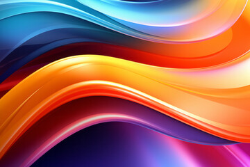 Close Up of Colorful Abstract Background