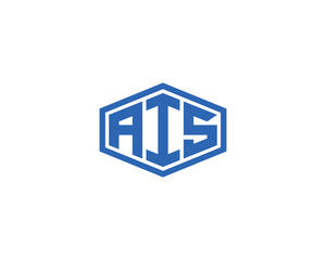 AIS Logo design vector template