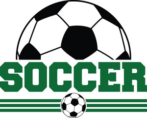 Soccer T-shirt, Soccer Quote, Soccer Saying, Soccer Ball Monogram, FoobBall Shirt, Soccer Mom Life, Game Day, Soccer ball, Soccer players, Cut File For Cricut And Silhouette