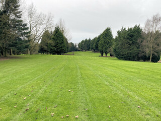 A view of the Shropshire Countryside at the Hill Valley in Whitchurch