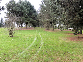A view of the Shropshire Countryside at the Hill Valley in Whitchurch