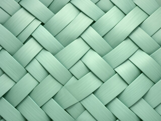 background texture of a wicker basket mint color	