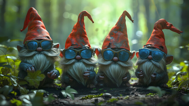 4 gnomes