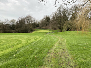 A view of the Shropshire Countryside at the Hill Valley in Whitchurch