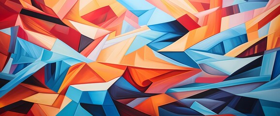 Abstract backgrounds come to life with a vivid play of shapes and colors, inviting the viewer to lose themselves in the intricacies of the composition.