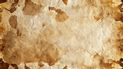 Crumpled old brown paper texture, filling the frame.
