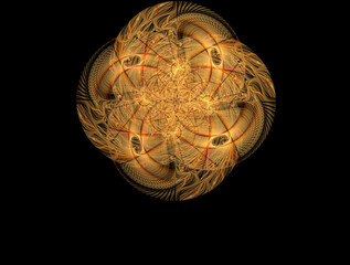 Imaginatory fractal abstract background Image