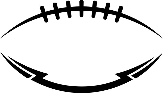 recommend clip art: Football clip art design on plain white transparent isolated background for card, shirt, hoodie, sweatshirt, apparel, card, tag, mug, icon, poster or badge
