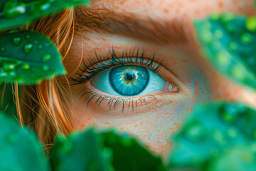 Gaze of Nature: Intimate Portrayal for Earth Day Reflection